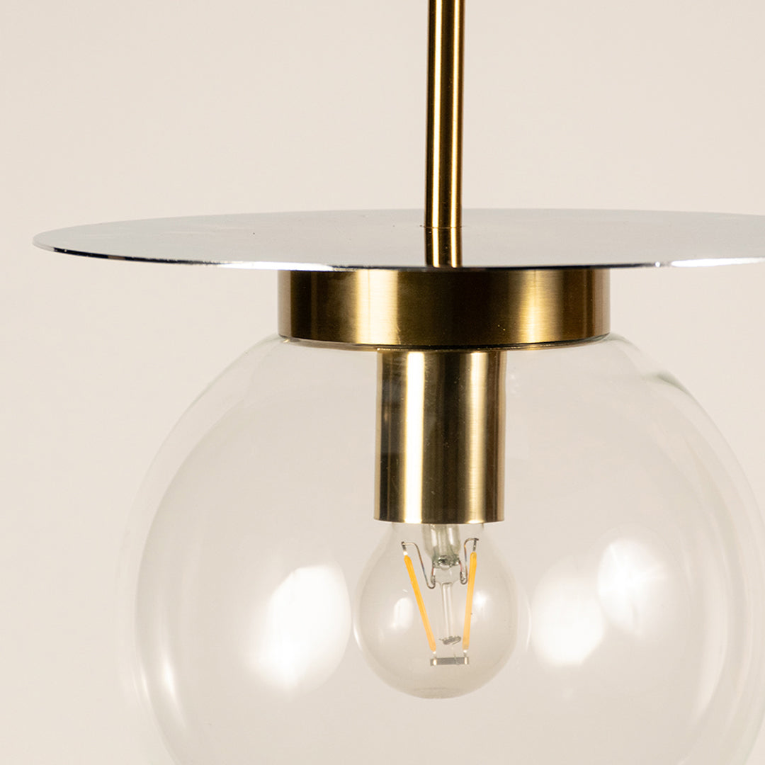 Visconte Glass Hanging Light - Transparent