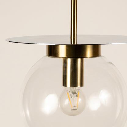 Visconte Glass Hanging Light - Transparent