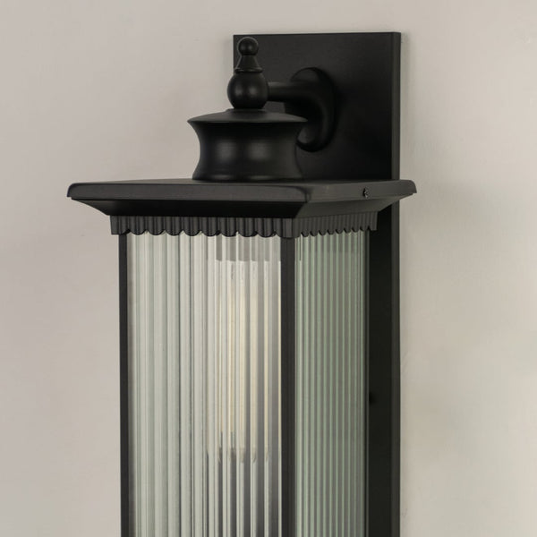 Vista Outdoor Wall Light - Black