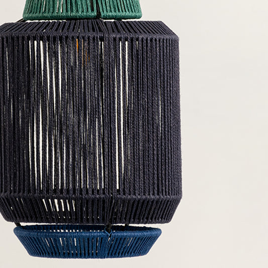 Wada Dual-Tone Woven Pendant Lamp