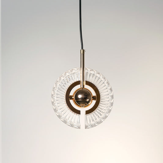 Wing Golden Crystal Pendant Light