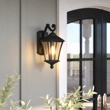 Abaca Downward Outdoor Wall Light - Large