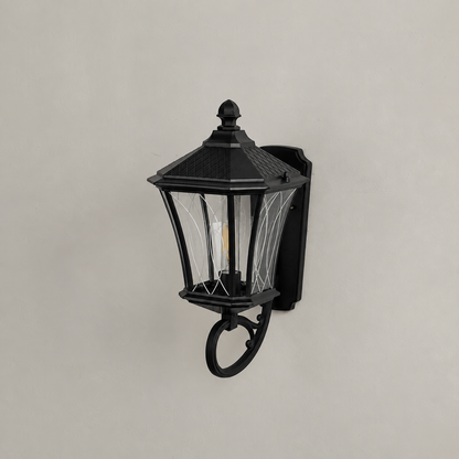 Abaca Upward Outdoor Wall Light - Large
