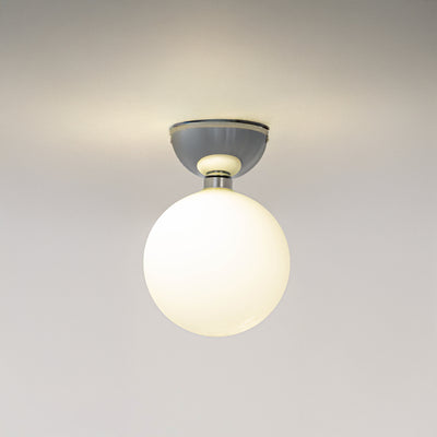 Aballs Semi Flush Mount Ceiling Light - Chrome
