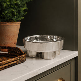 Abbey Footed Ribbed Serving Bowl