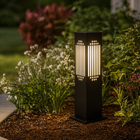 Aero Matrix Garden Bollard Light