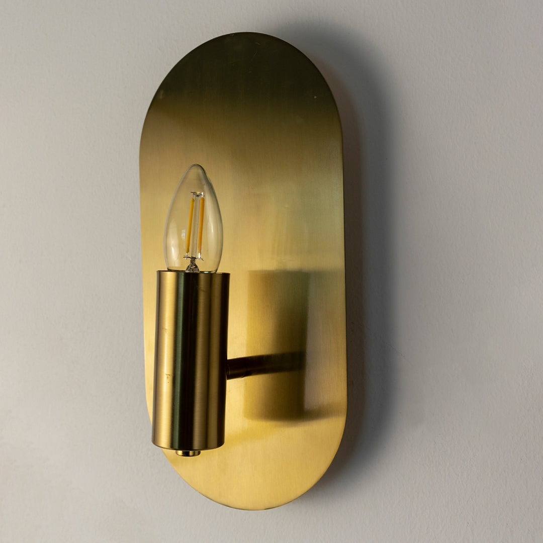 Ajax Brass Wall Sconce
