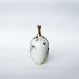 Almond Ceramic Vase - Small - Open Box