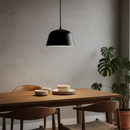ambit muuto pendant lamp black main lifestyle