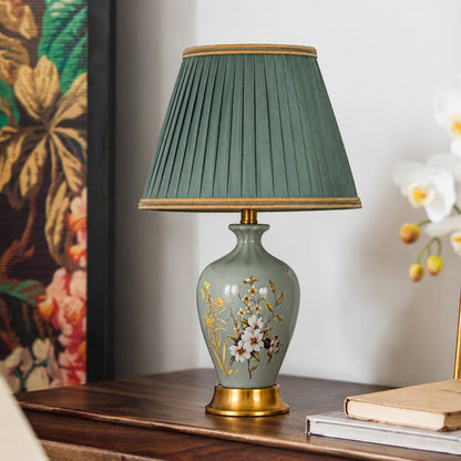 Tranquil Aura Ceramic Table Lamp