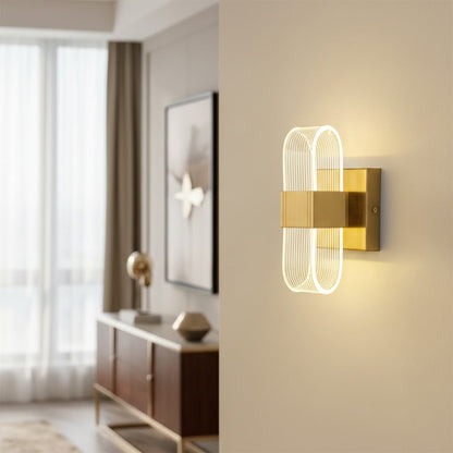 antler vertical nordic style led wall lamp gold main lifestyle