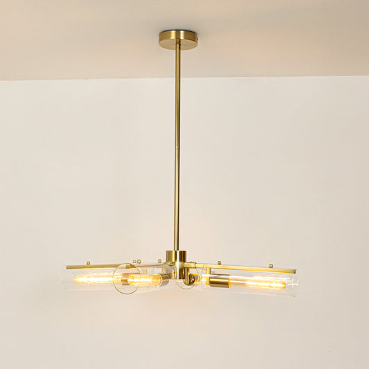Ariel 4-Light Chandelier - Gold