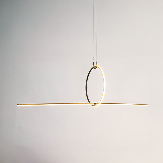 Artemis Geometrical Linear Chandelier