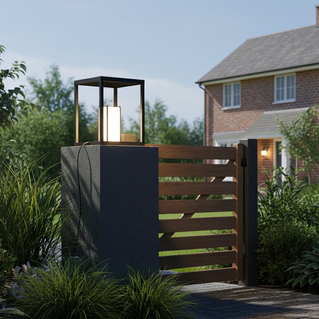 Gate Post Light | Shop Outdoor Lights | Whispering Homes