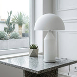 Atollo Opal Table Lamp - White