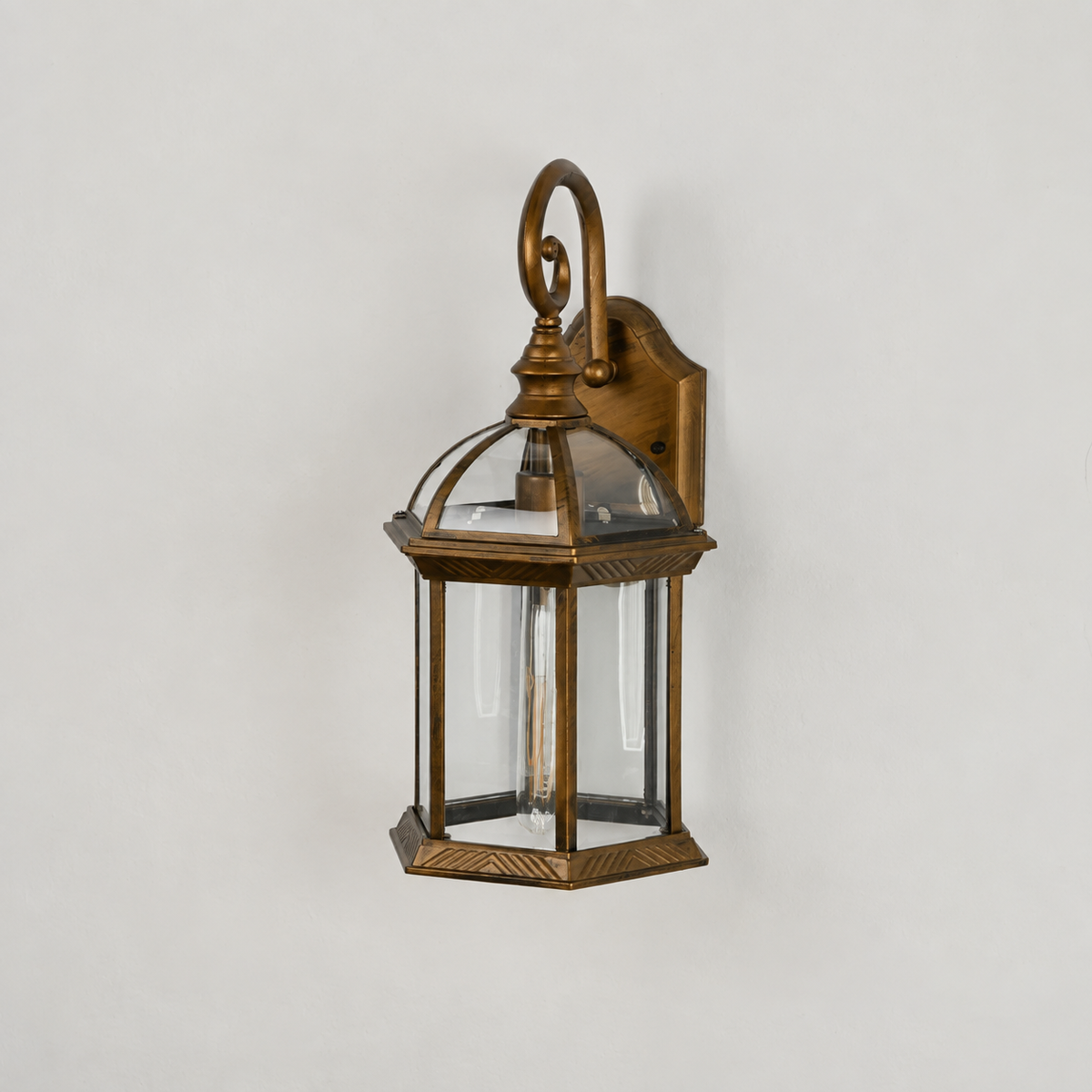 Auger Outdoor Wall Light - Bronze
