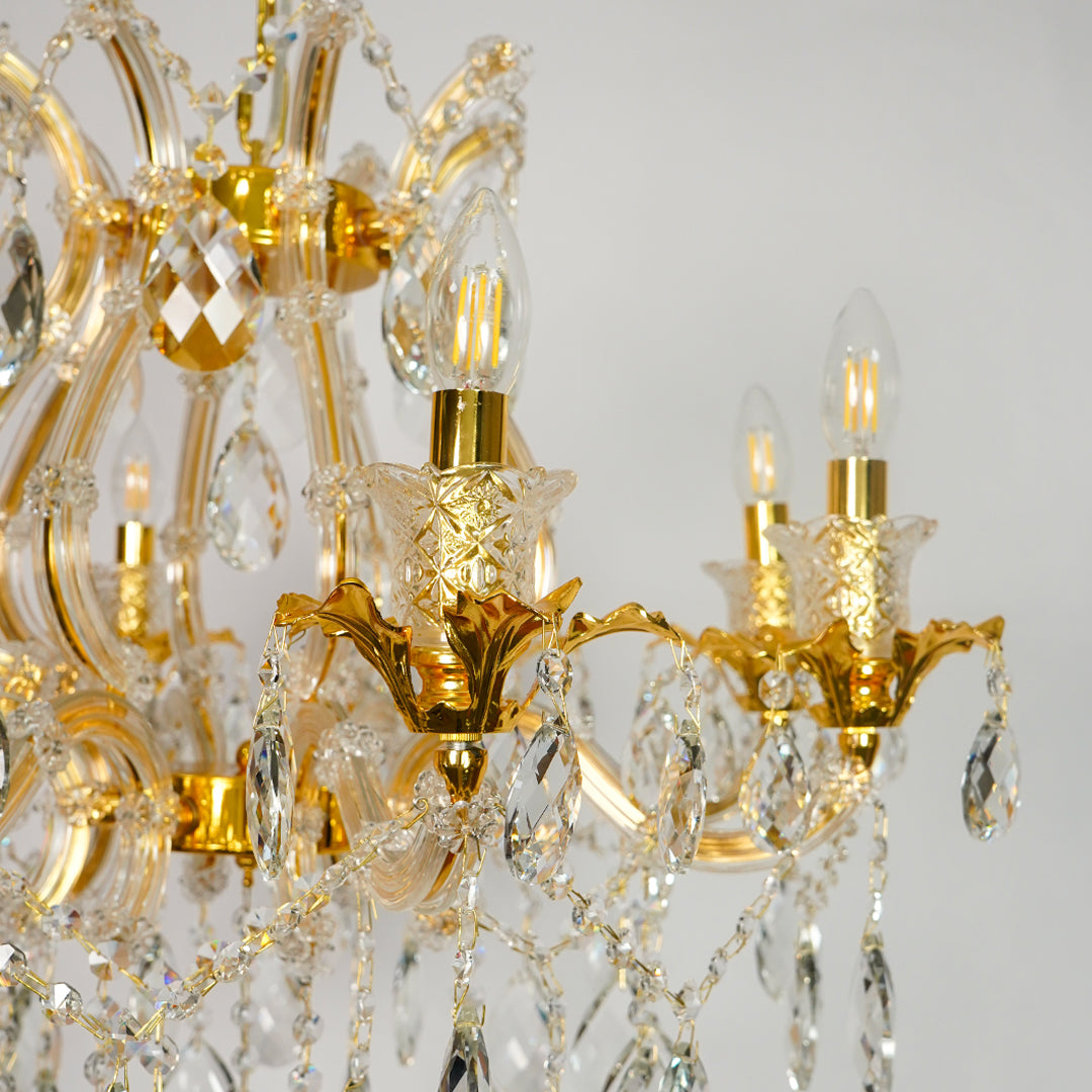 Aurelia Petite 8-Light Crystal Chandelier