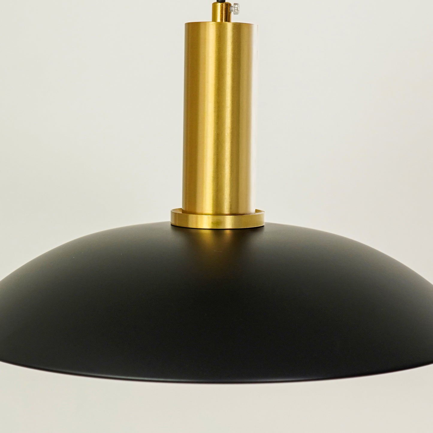 Dimension image of metallic gold globe hanging pendant light for elegant living room decor styling with polished finish set.