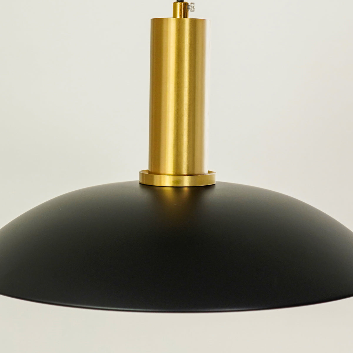 Dimension image of metallic gold globe hanging pendant light for elegant living room decor styling with polished finish set.