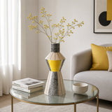 Bitossi-Style Geometric Ceramic Vase