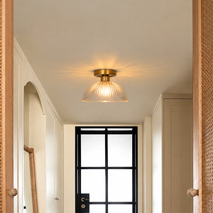 Blumen Bowl Glass Ceiling Light