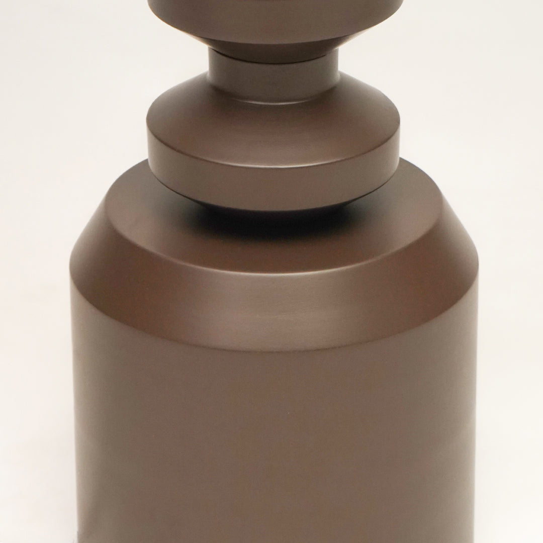 Brancusi Metal Floor Lamp - Brown