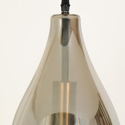 Brilliance Beam Glass Pendant Light - Black