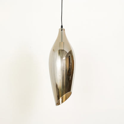 Brilliance Beam Glass Pendant Light - Black