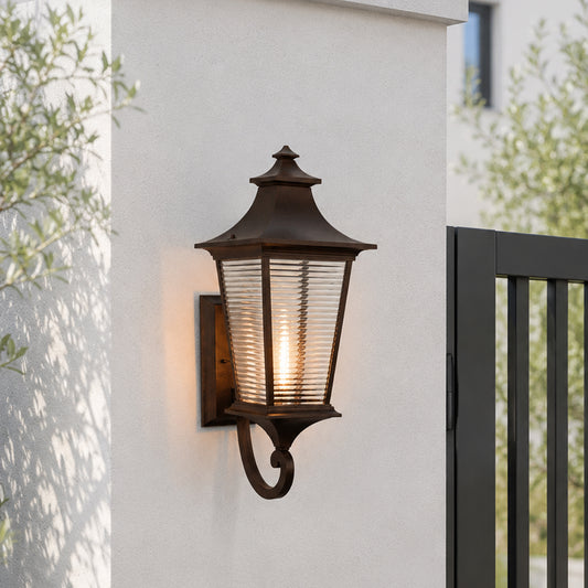 Bungalow Outdoor Wall Light - Upward
