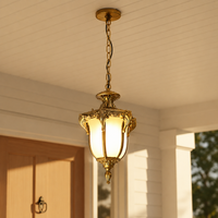 Calix Outdoor Hanging Light Bronze -Small