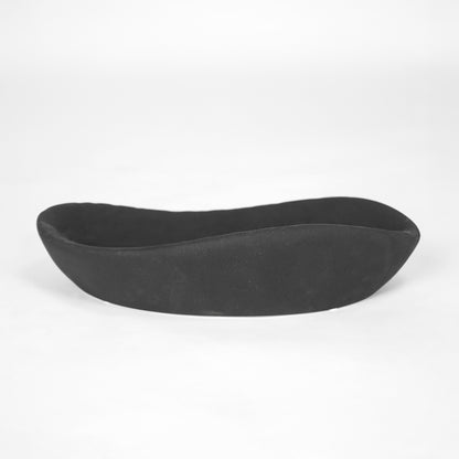 Caviar Black Ceramic Decorative Tray