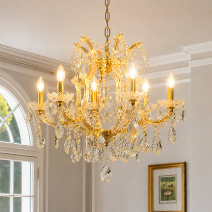 Celestia 6-Light Crystal Chandelier