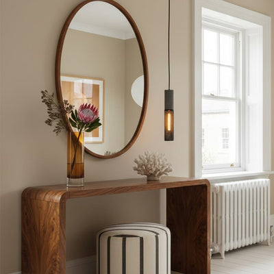 Cement Industrial Style Pendant Lamp - Grey