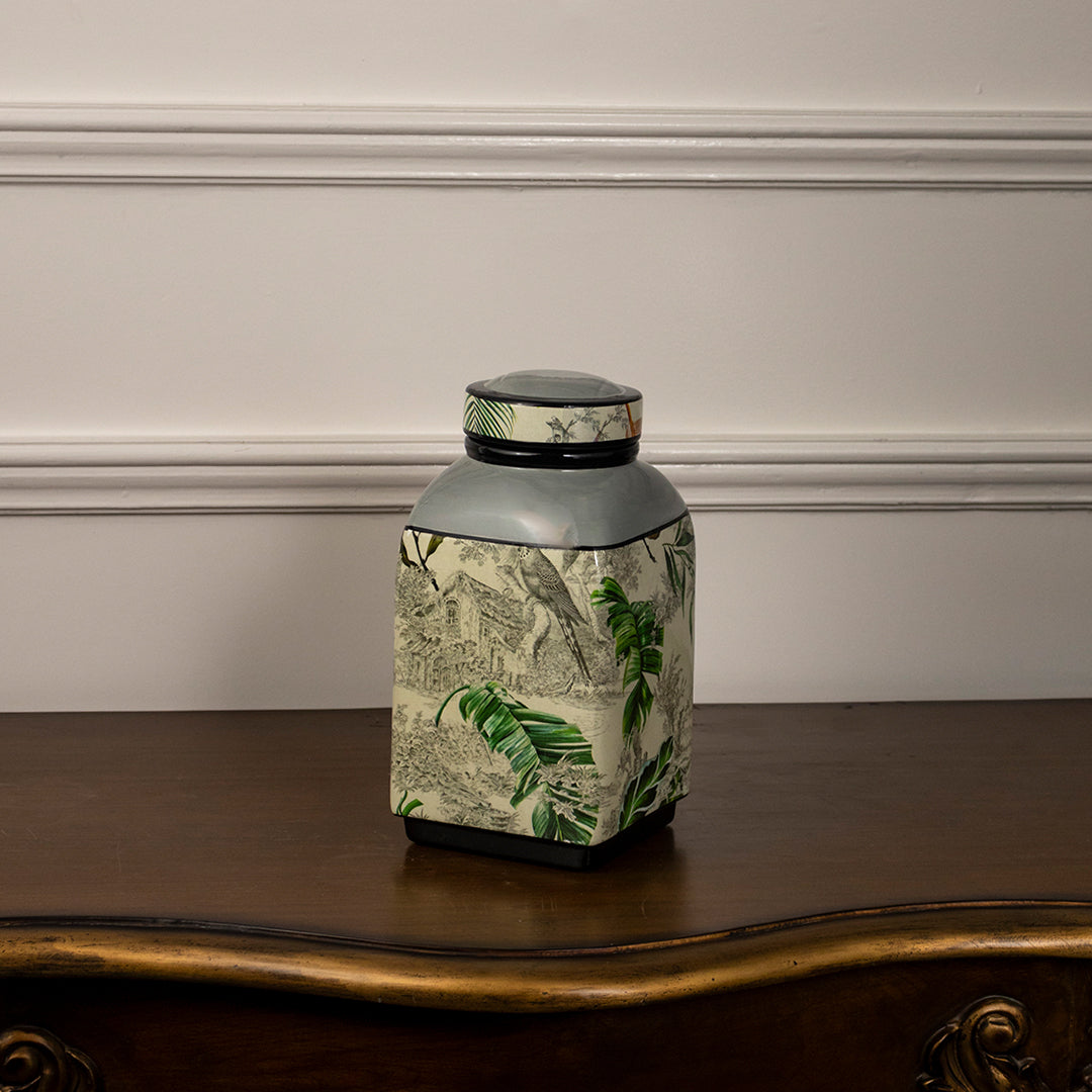 Ceramic Jar with Lid - Small