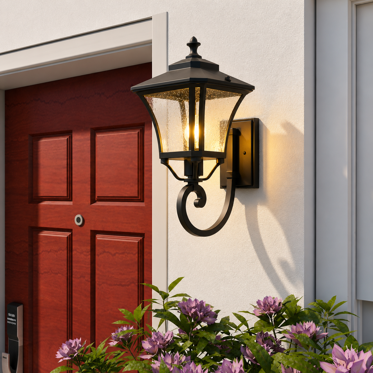 Chamber Upward Outdoor Wall Light - Small
