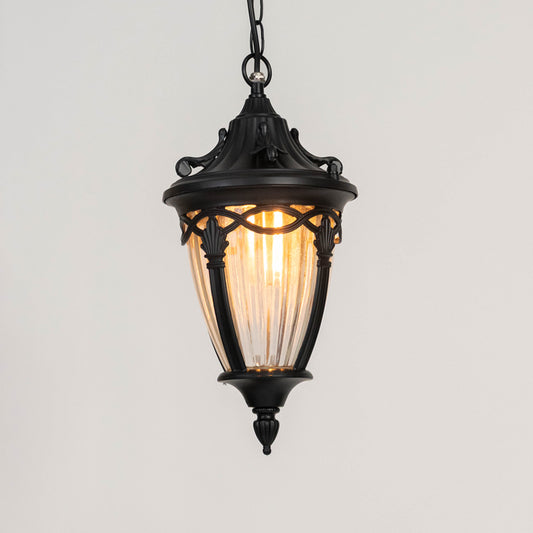 Cicero Outdoor Hanging Light - Black