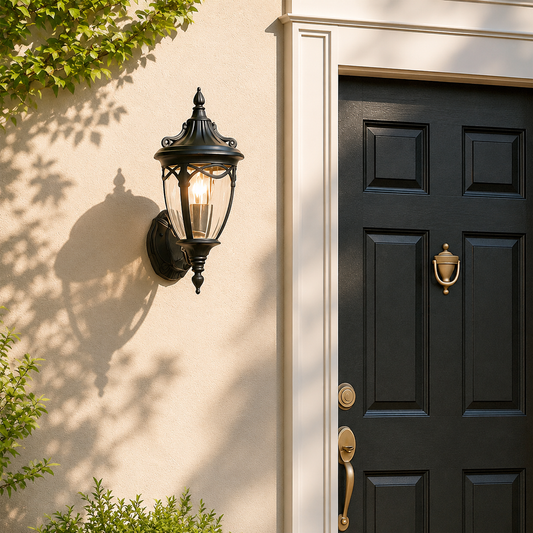 Cicero Outdoor Wall Light - Black