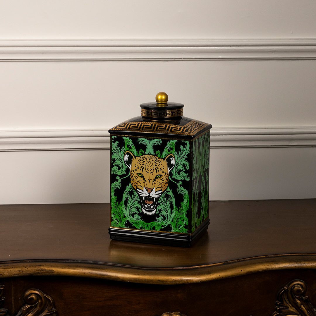 Cloisonne Opium Jar - Small