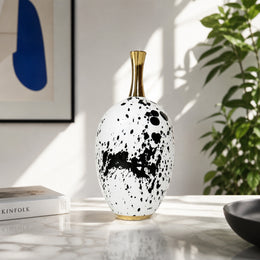 Cobe Luxe White Ceramic Vase - Large