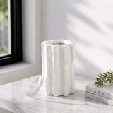 Collo Large Ceramic Vase - White