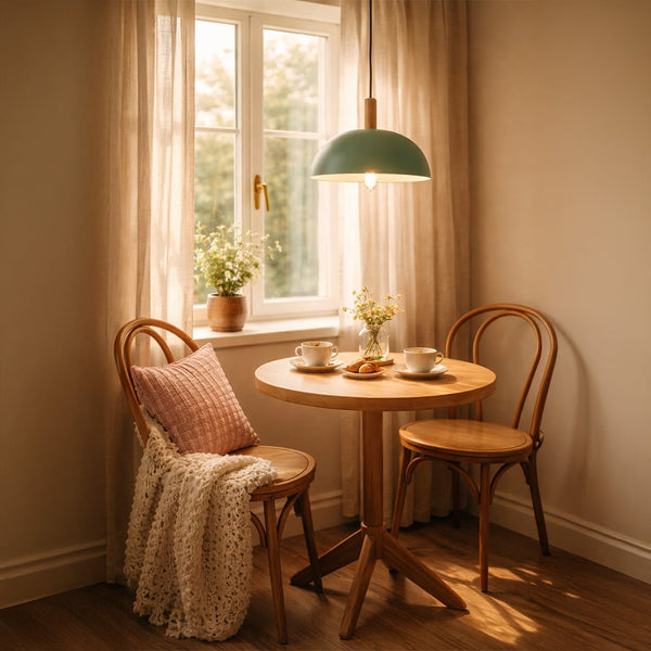 Color Pop Dome Pendant Lamp - Green