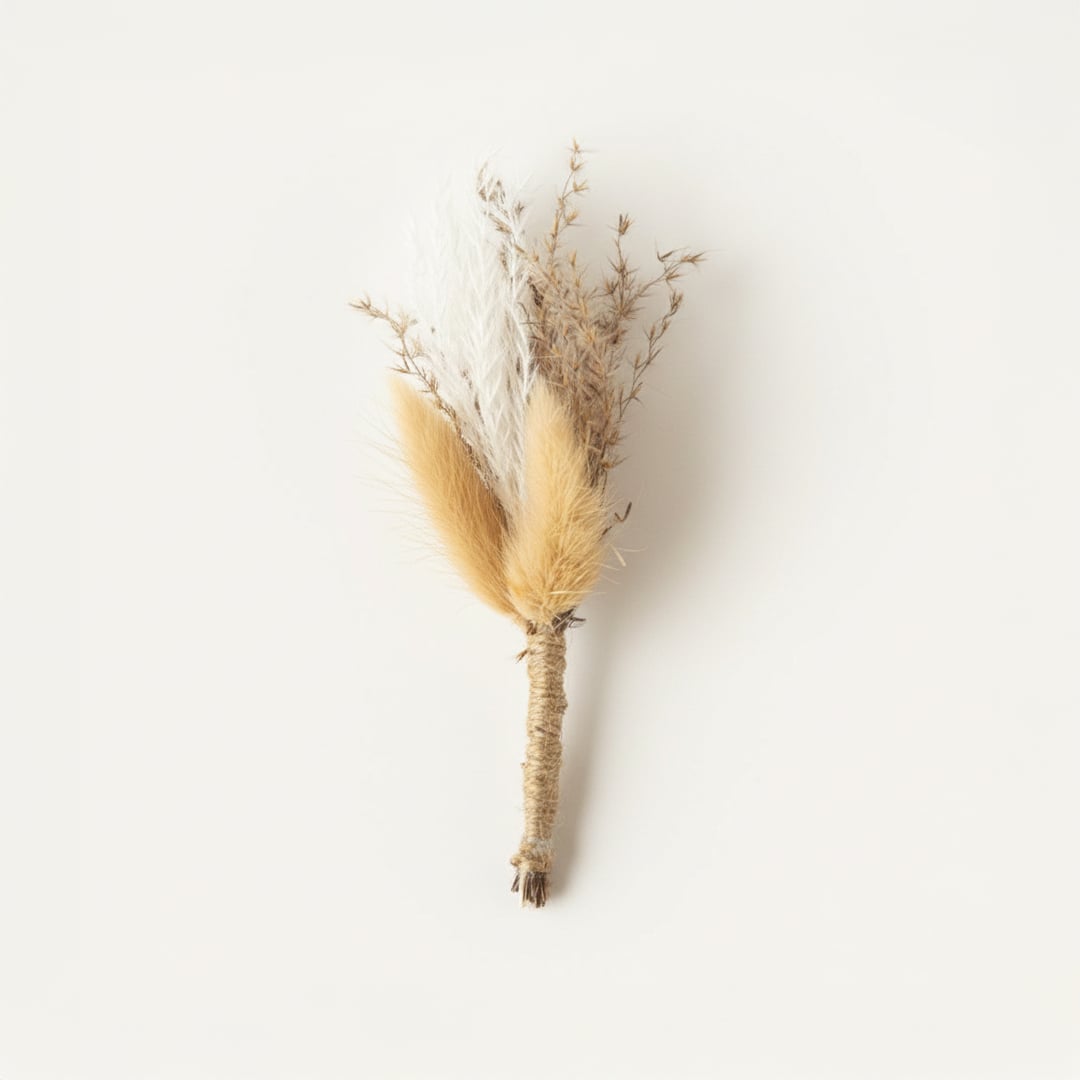 cristobal boutonniere white background