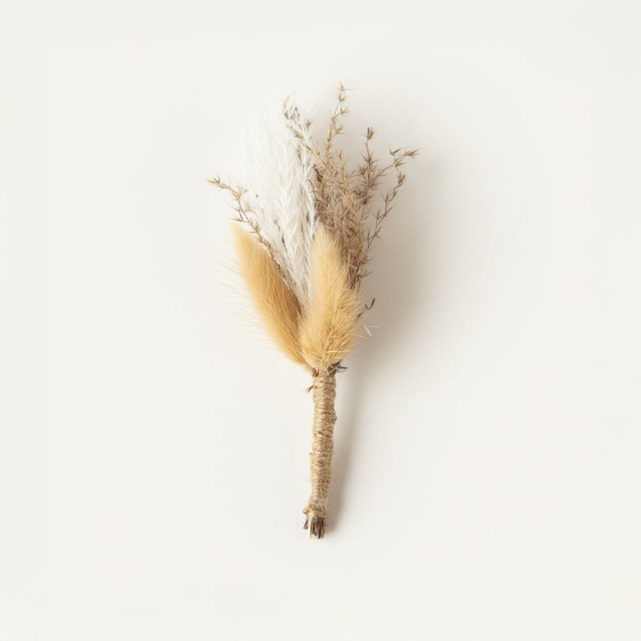 cristobal boutonniere white background