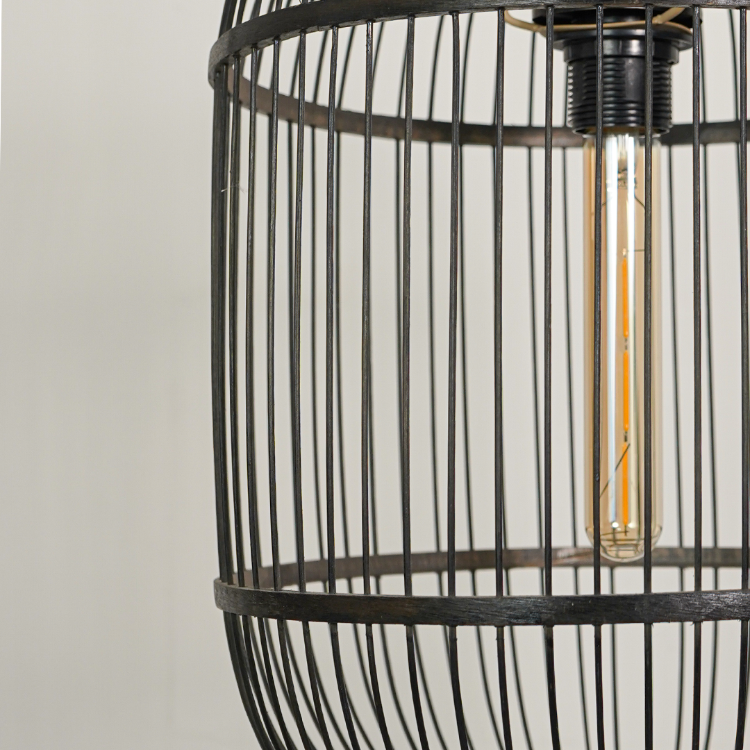 cuba bamboo pendant lamp closeup