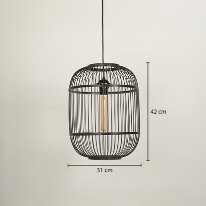 cuba bamboo pendant lamp dimensions