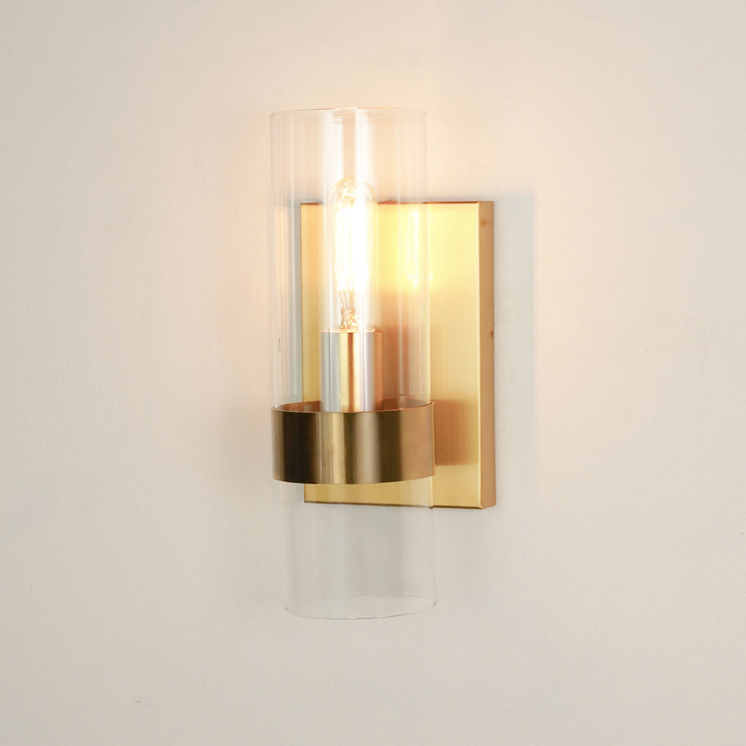 Enchant Cylindrical Glass Modern Wall Mounting Lamp