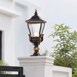 Dark Bronze Outdoor Gate lamp