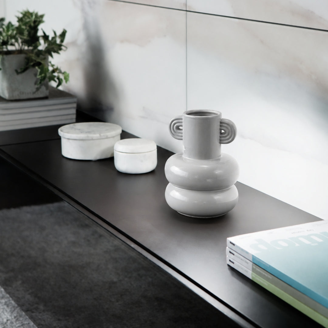 Deniz Deco Grey Vase - Small