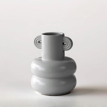 Deniz Deco Grey Vase - Small