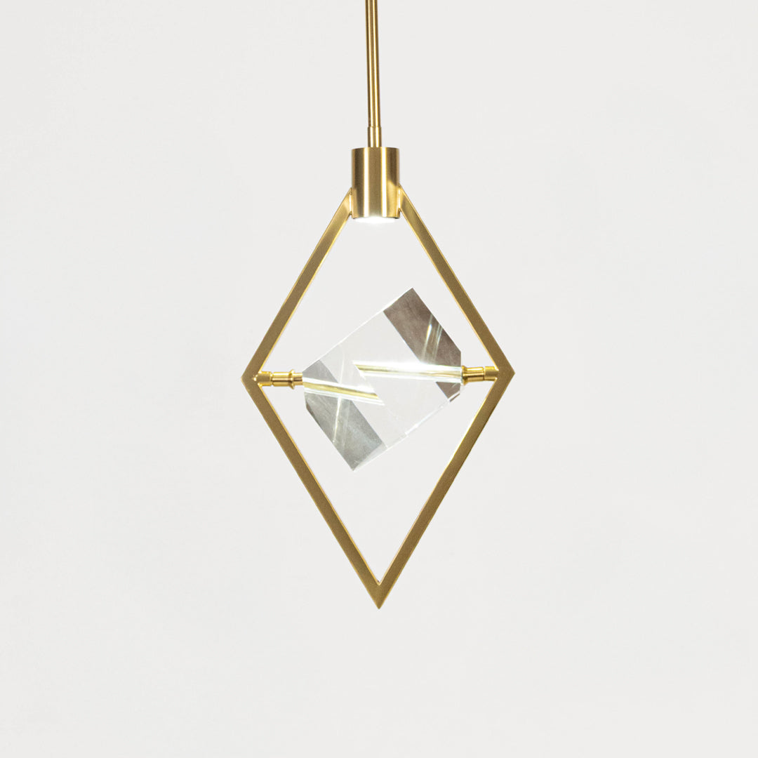 Diamond Rhombic Ring Pendant Lamp